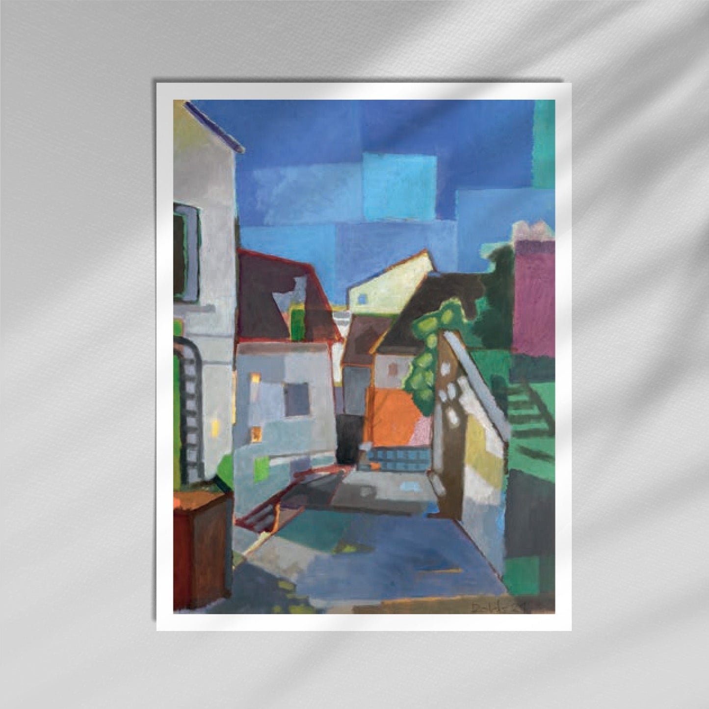 Heinz Rolefs - Blankenese Treppenviertel - 2021