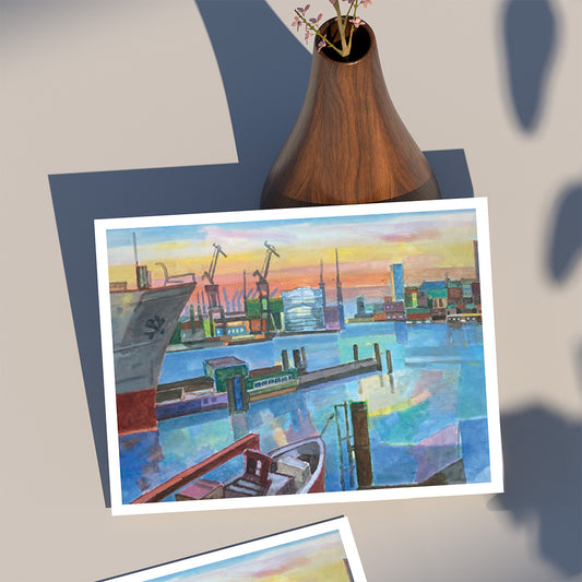 Heinz Rolefs - Hafen - 2020