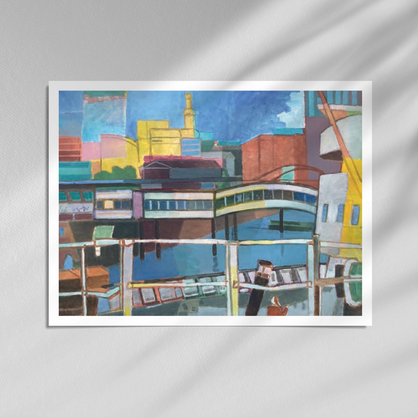 Heinz Rolefs - Hafen Blick von der Cap San Diego - 2020