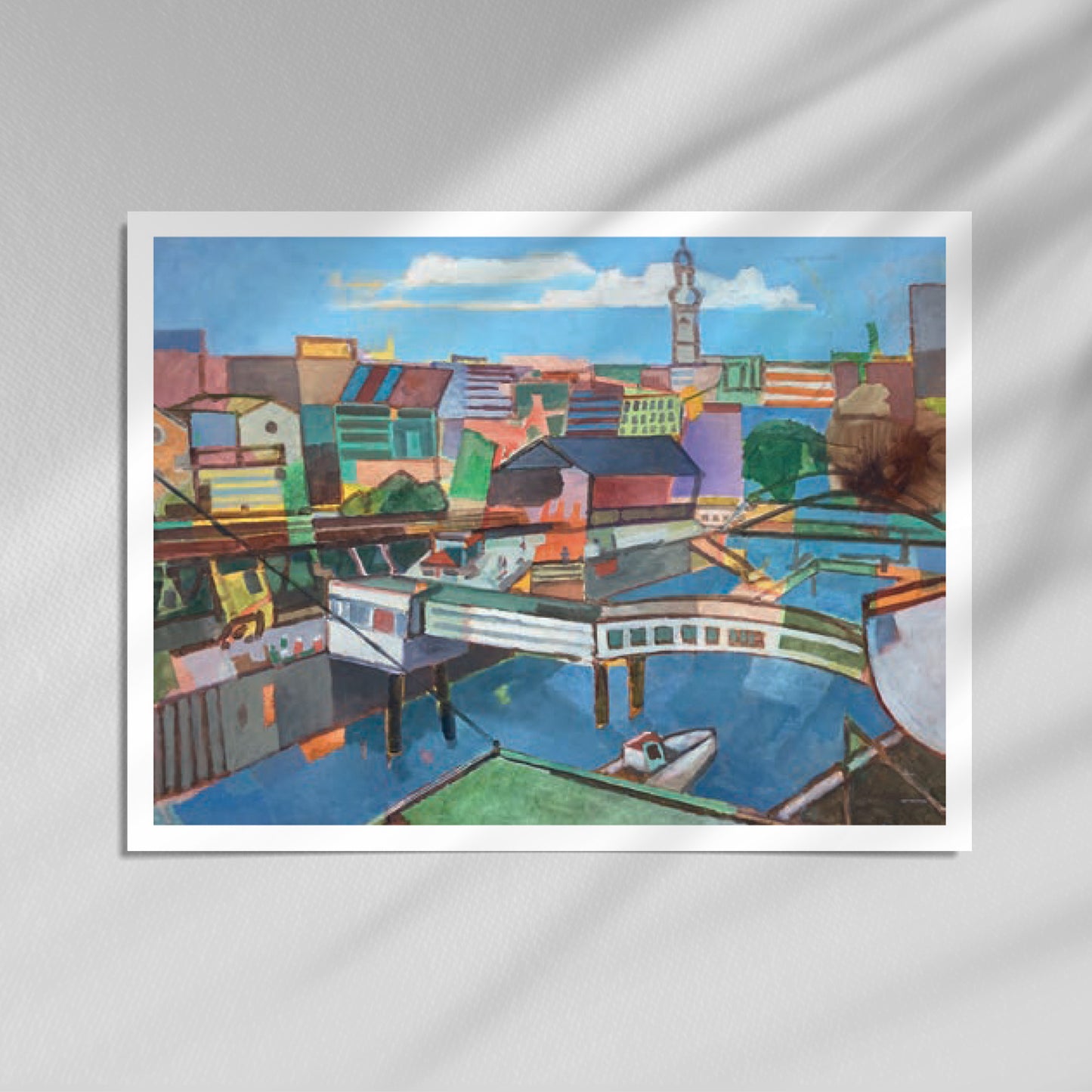 Heinz Rolefs - Hafen Blick von der Cap San Diego - 2020