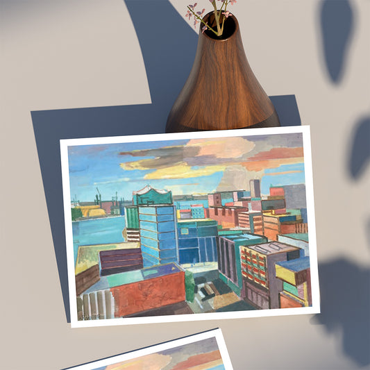 Heinz Rolefs - Hafen Hafencity - 2018