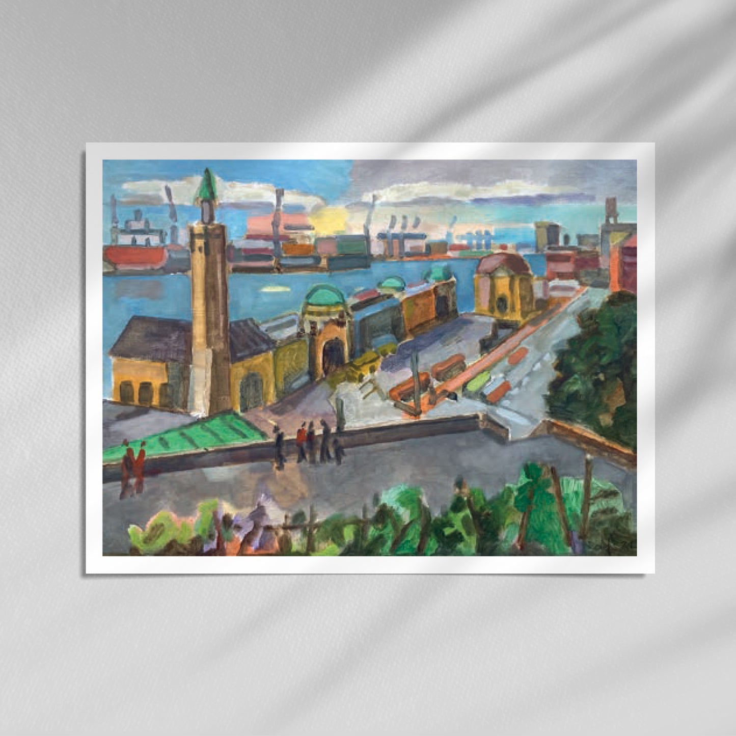 Heinz Rolefs - Landungsbrpücken - 2017