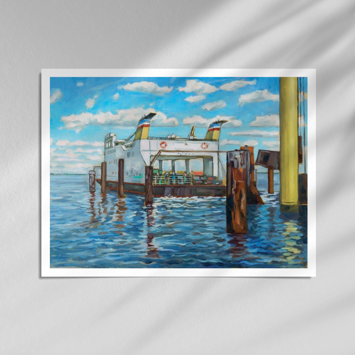 Heinz Rolefs - Pellworm Fähre - 2021