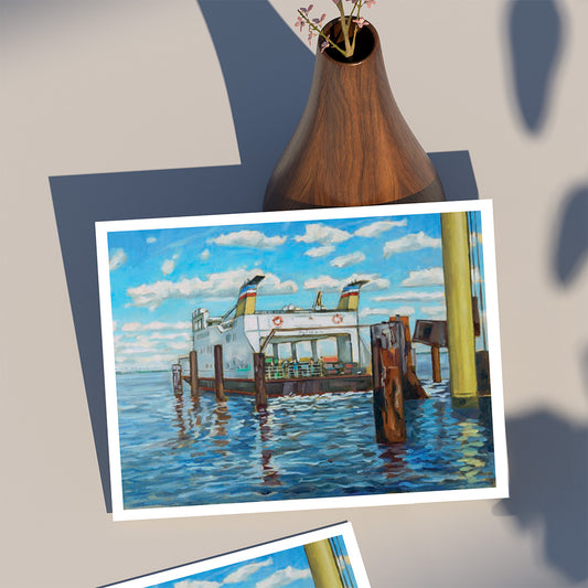 Heinz Rolefs - Pellworm Fähre - 2021