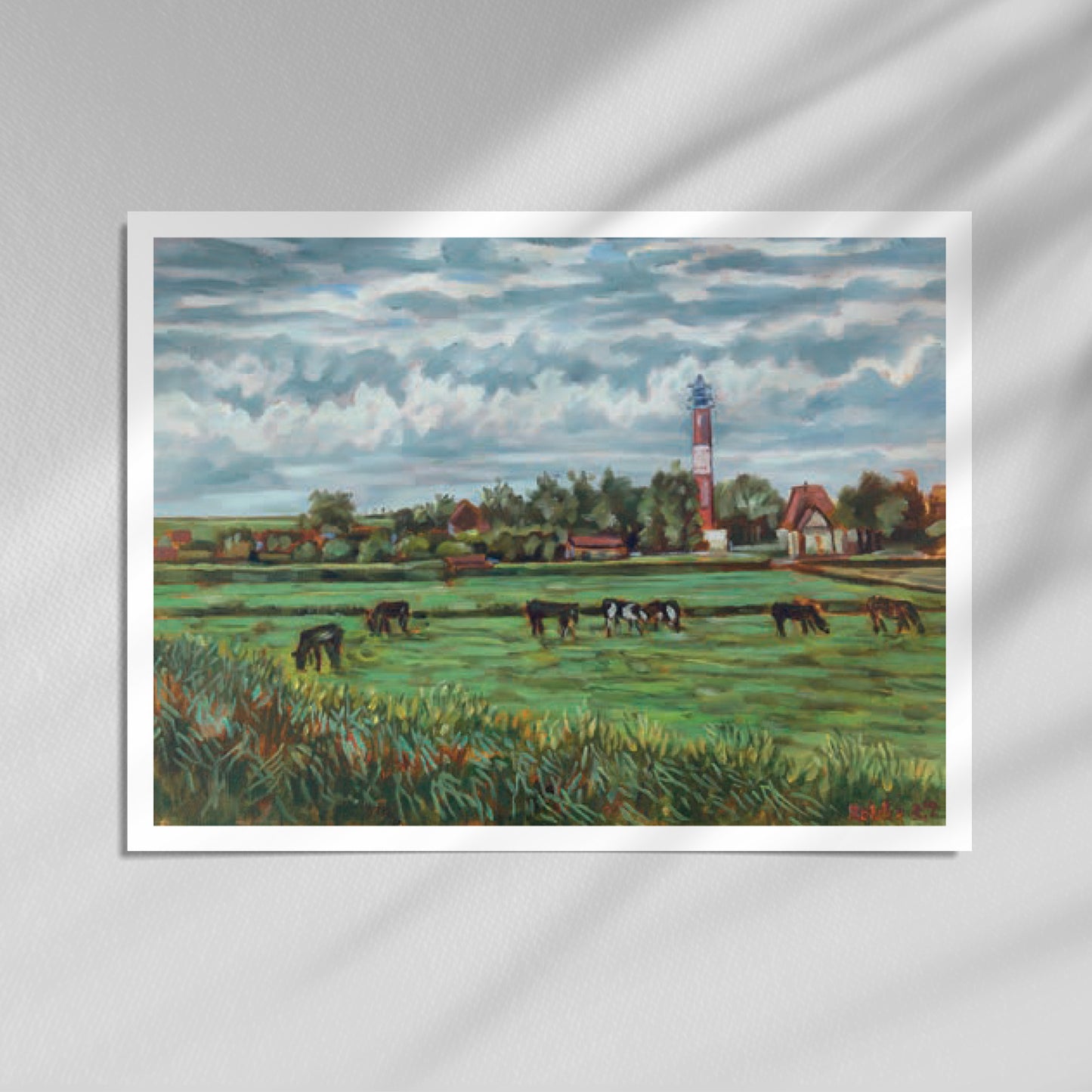 Heinz Rolefs - Pellworm Badestelle Hoger Fähre - 2021