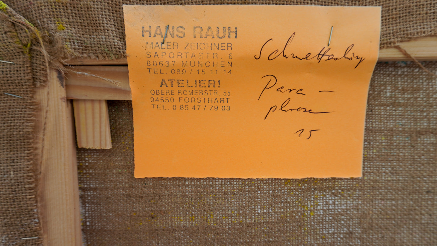 Hans Rauh - Schmetterling 15 - 90x100cm