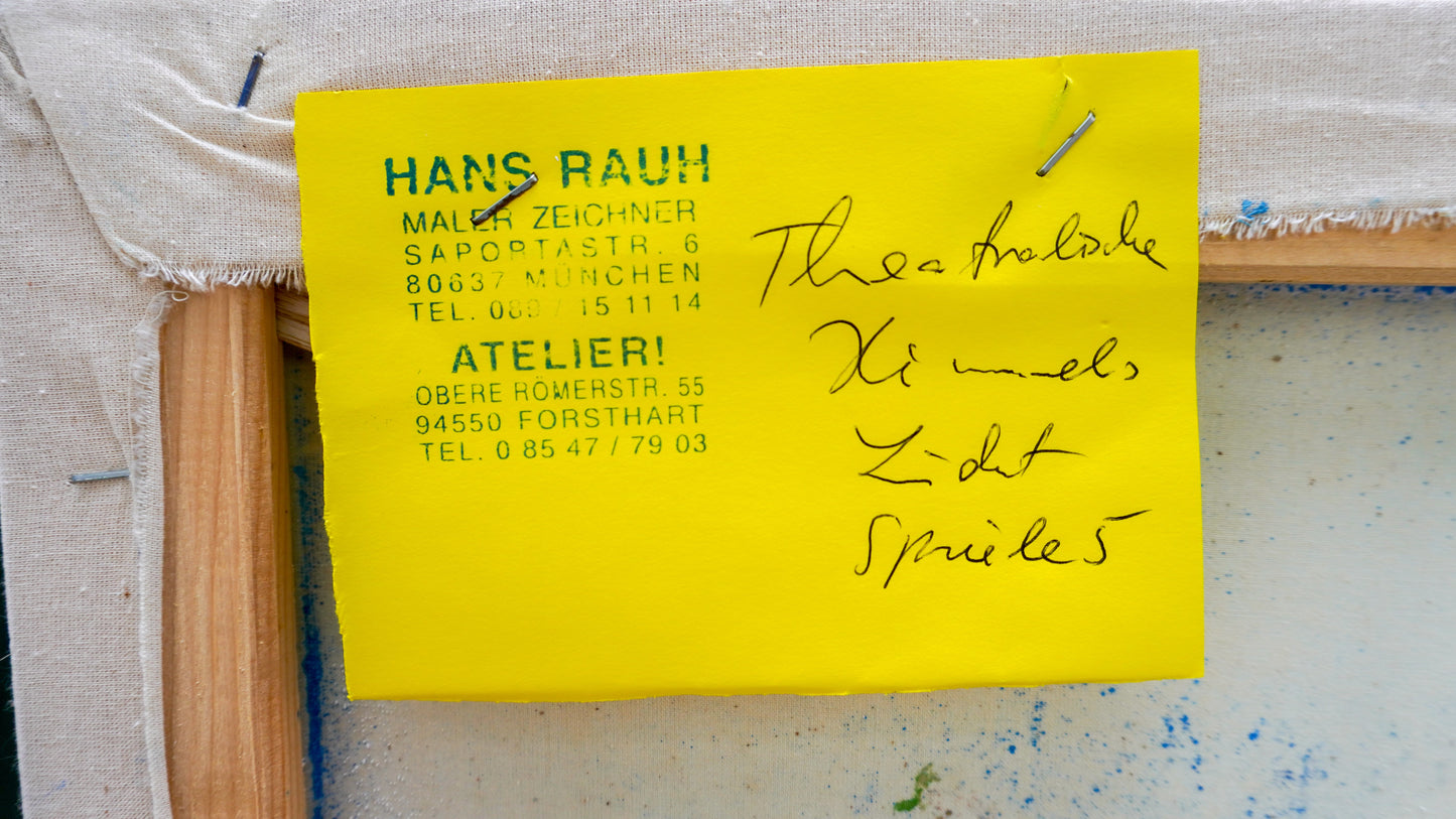 Hans Rauh - Himmels-Lichtspiele 5 - 100x90cm