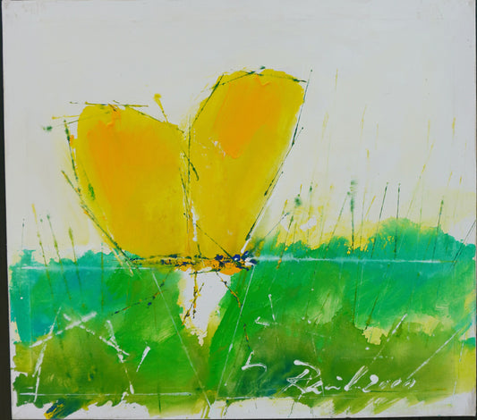 Hans Rauh - Frühlings Lichtspiele 33 - 100x90cm