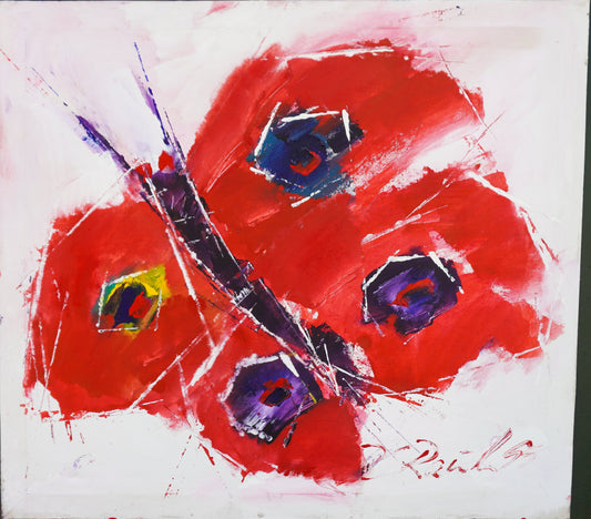 Hans Rauh - Sommerfarb-Lichtpsiele 28 - 100x90cm