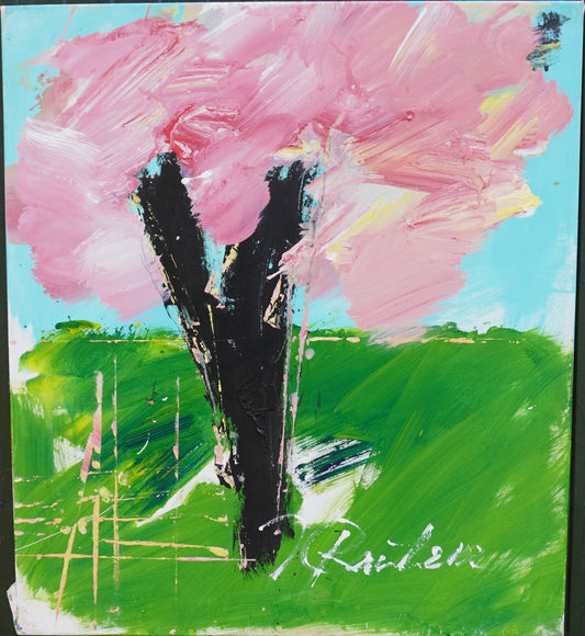 Hans Rauh - Frühlings-Lichtspiele 69 - 90x100cm