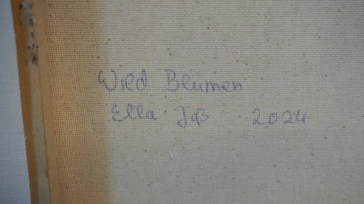 Ella Jaß - Wild Blumen - 2024 40x50cm