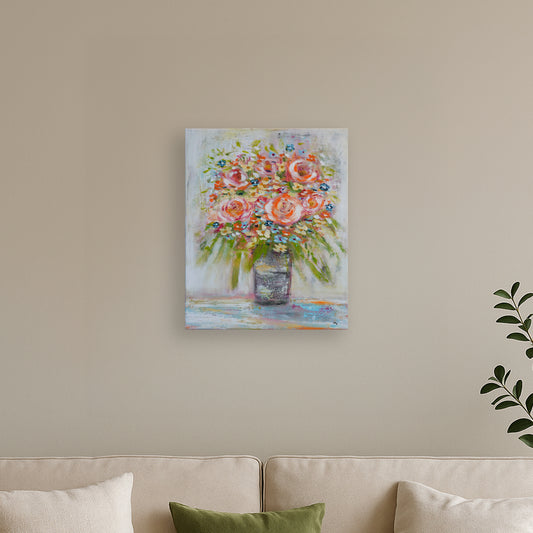 Ella Jaß - Abstrakt Roses 2024 - 40x50cm