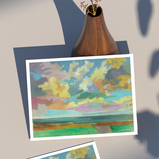 Heinz Rolefs - Pellworm Wolkenstudie - 2021