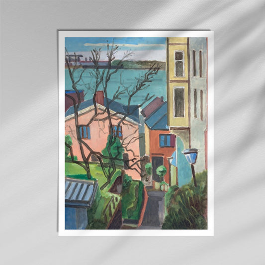 Heinz Rolefs - Blankenese Treppenviertel - 2019