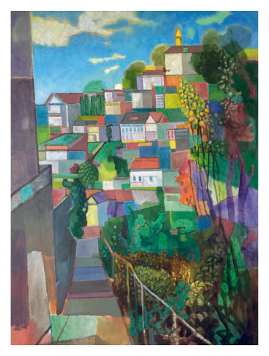 Heinz Rolefs - Blankenese Treppenviertel - 2021