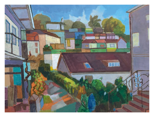 Heinz Rolefs - Blankenese Treppenviertel - 2021