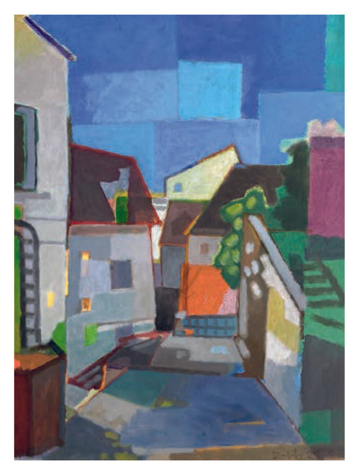 Heinz Rolefs - Blankenese Treppenviertel - 2021