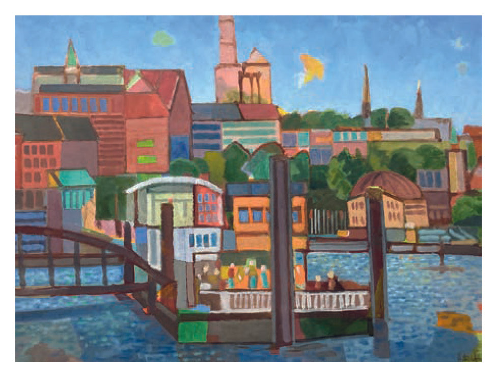 Heinz Rolefs - Hafen - 2021