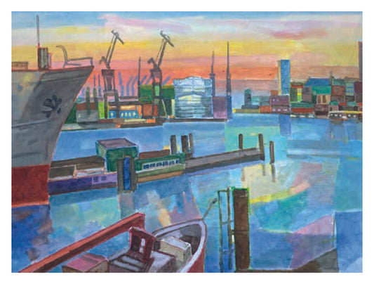 Heinz Rolefs - Hafen - 2020