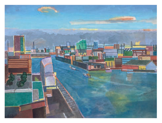 Heinz Rolefs - Hafen - 2020