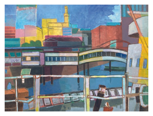 Heinz Rolefs - Hafen Blick von der Cap San Diego - 2020