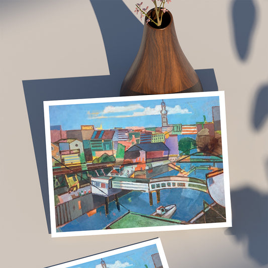 Heinz Rolefs - Hafen Blick von der Cap San Diego - 2020