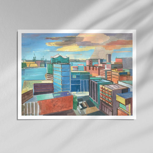 Heinz Rolefs - Hafen Hafencity - 2018