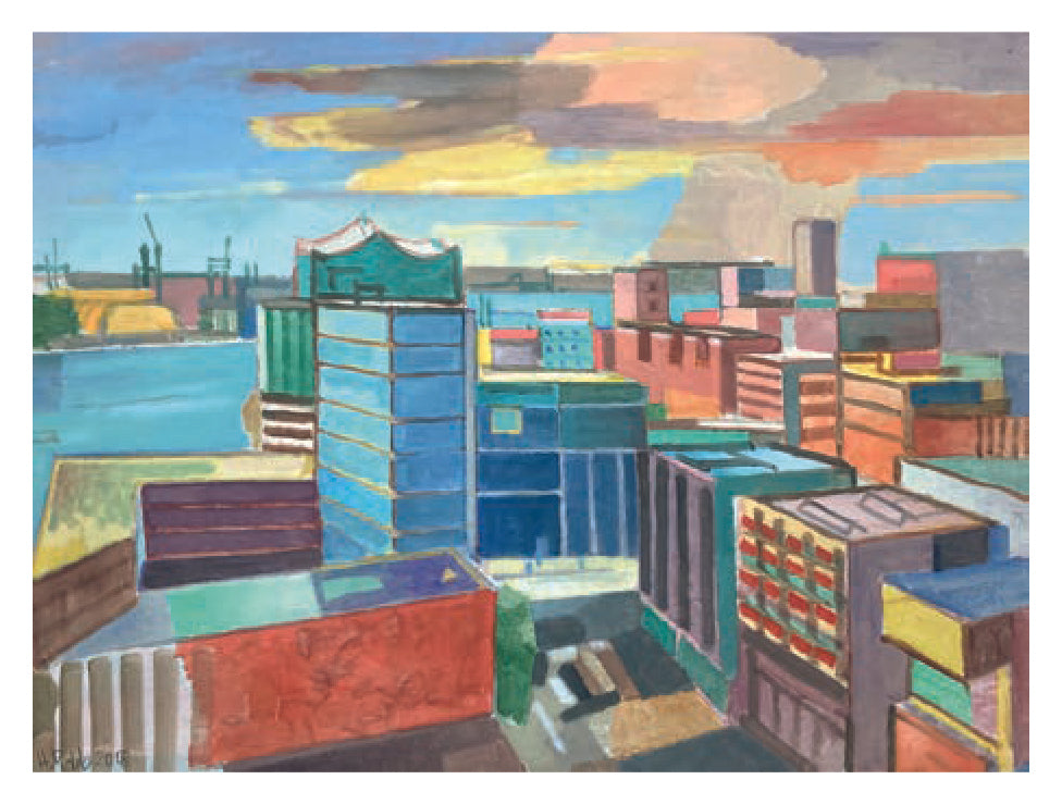 Heinz Rolefs - Hafen Hafencity - 2018