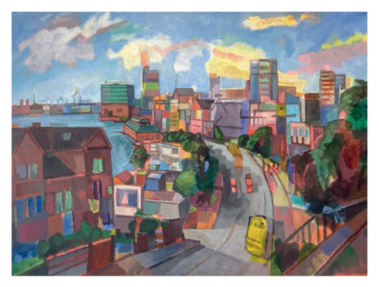 Heinz Rolefs - Blick auf Altona - 2019