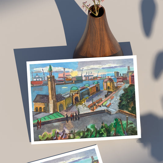 Heinz Rolefs - Landungsbrpücken - 2017