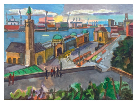 Heinz Rolefs - Landungsbrpücken - 2017