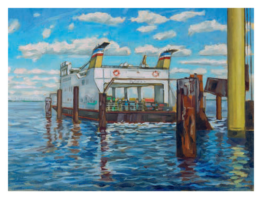 Heinz Rolefs - Pellworm Fähre - 2021