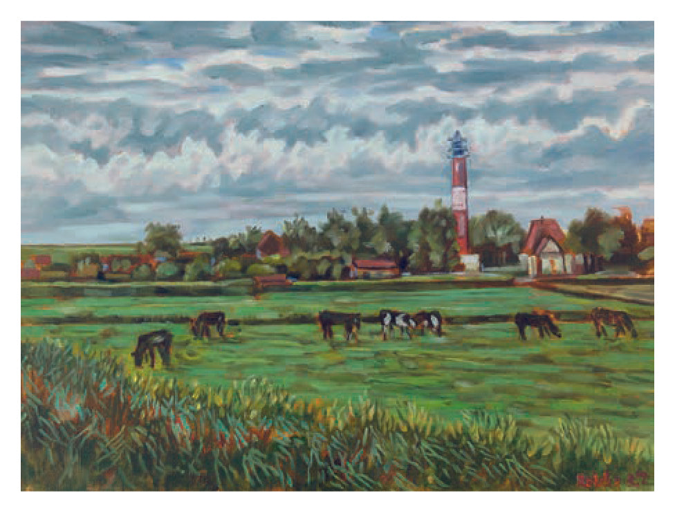 Heinz Rolefs - Pellworm Badestelle Hoger Fähre - 2021