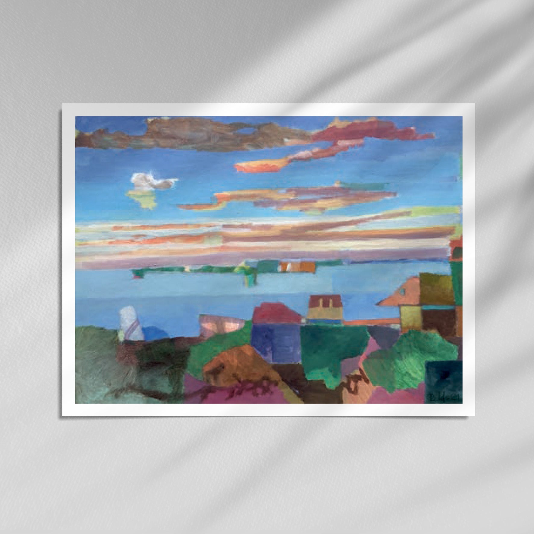 Heinz Rolefs - Pellworm Abstrakt - 2021