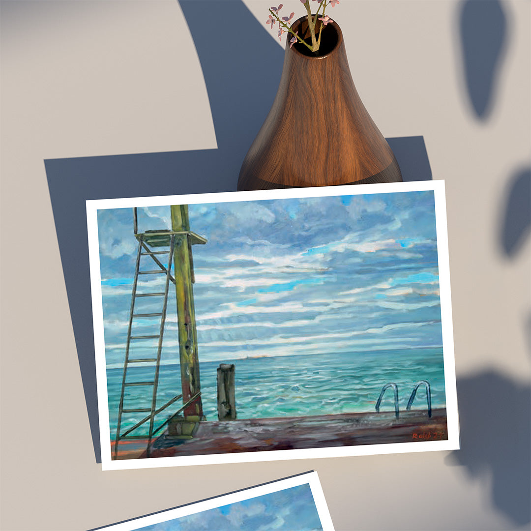 Heinz Rolefs - Pellworm Badestelle Hoger Fähre - 2021