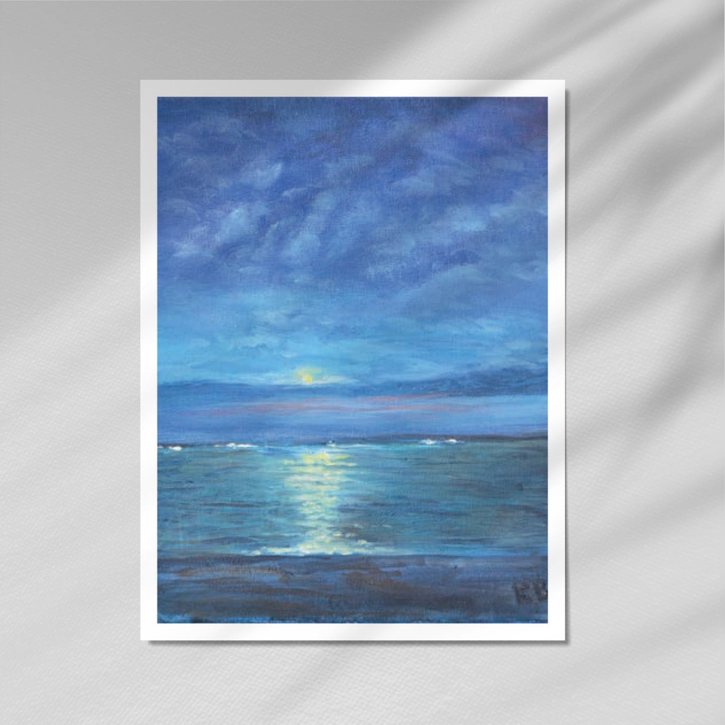 Kathrin Blome - Lehmberg bei Nacht