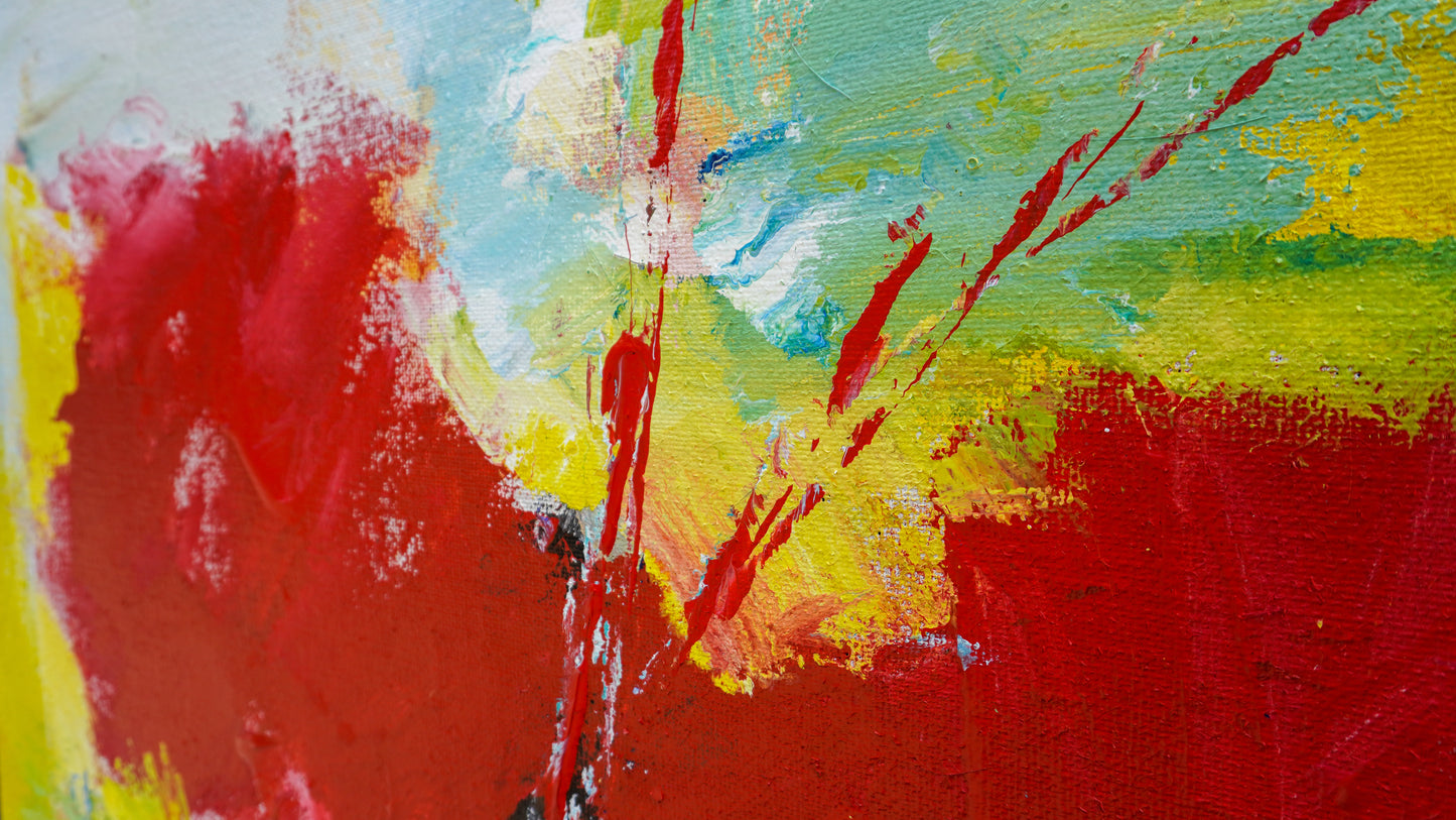 Hans Rauh - Schmetterling 15 - 90x100cm