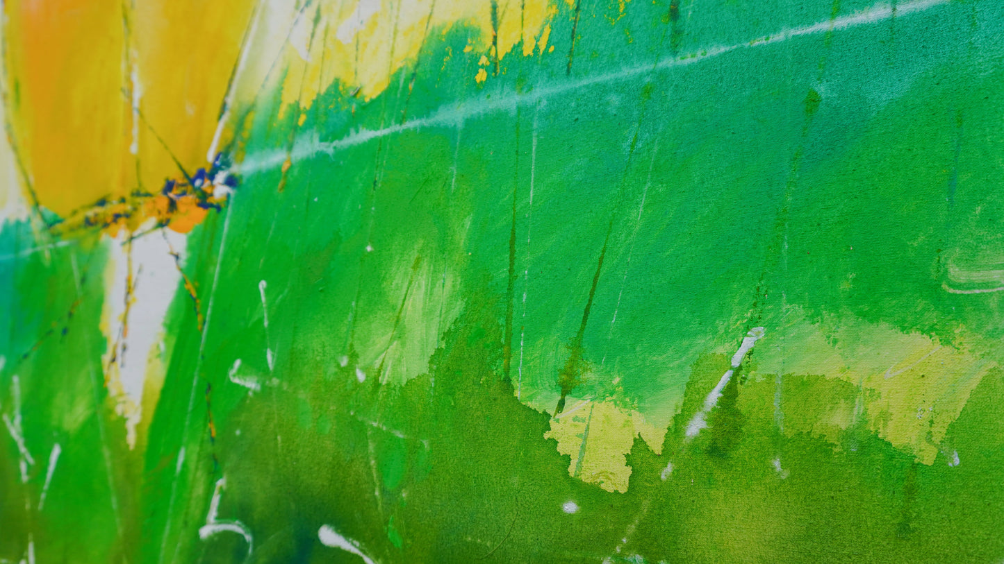 Hans Rauh - Frühlings Lichtspiele 33 - 100x90cm