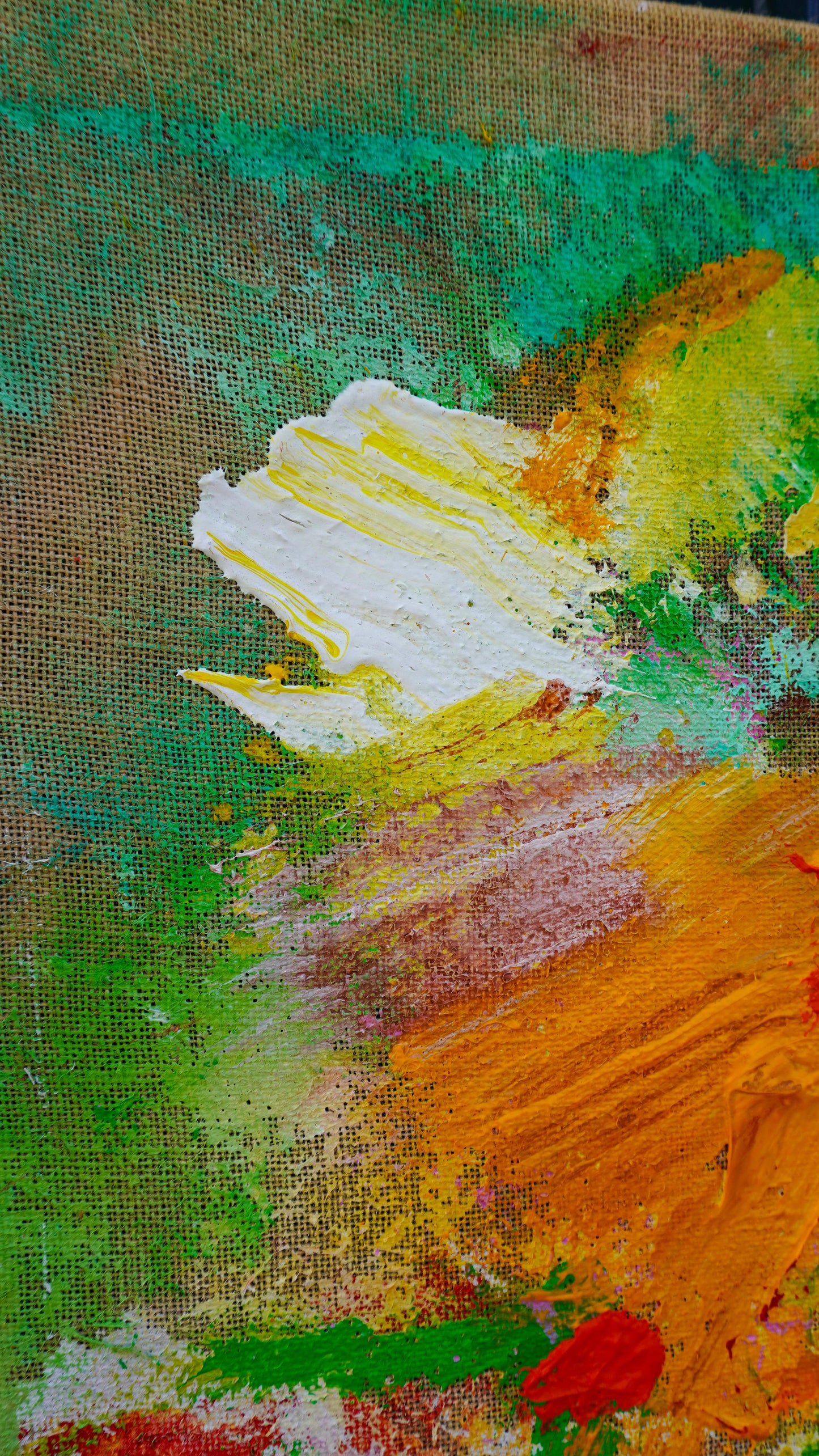 Hans Rauh - Landschaft Vase 6 - 90x100cm