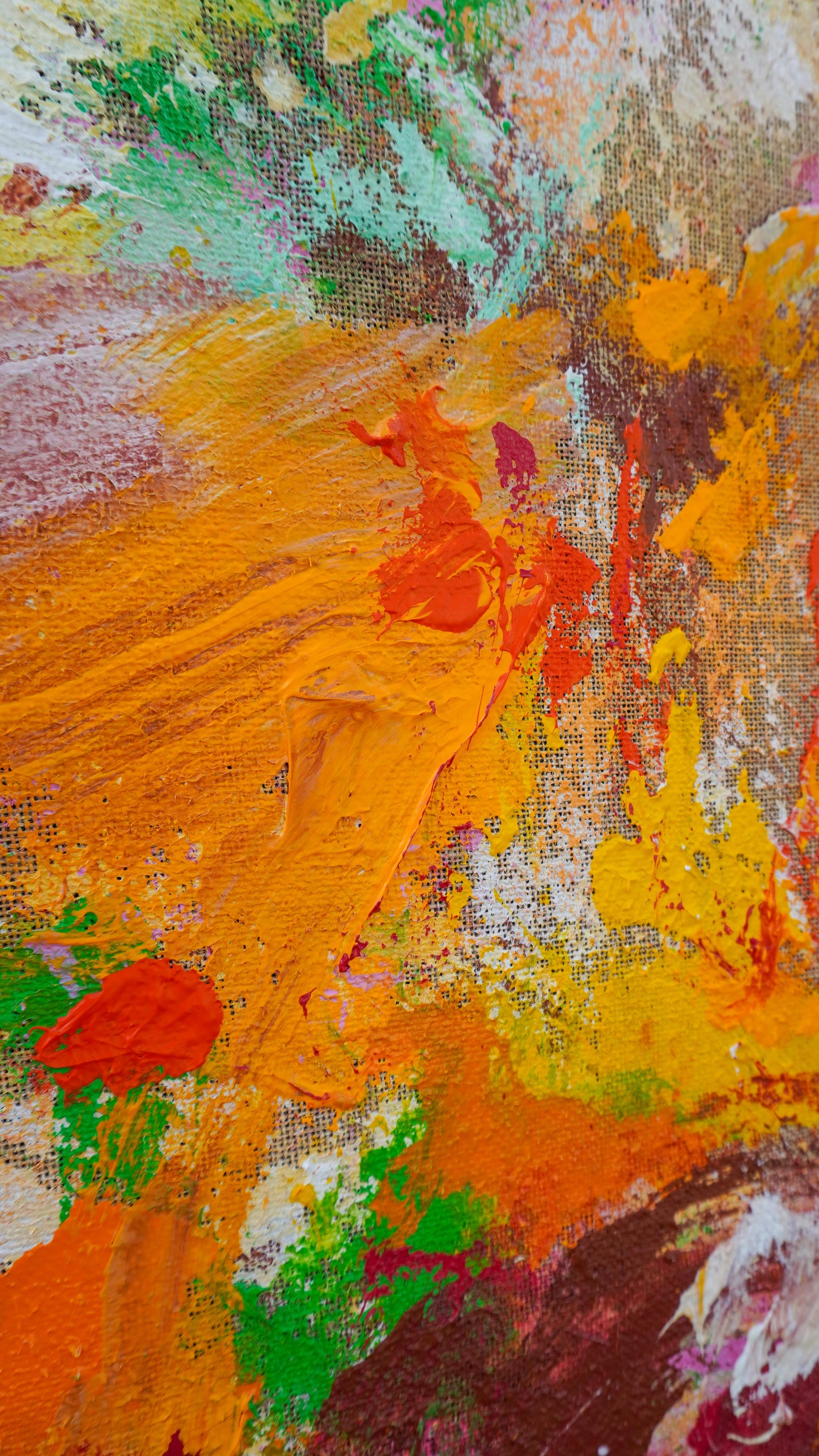 Hans Rauh - Landschaft Vase 6 - 90x100cm