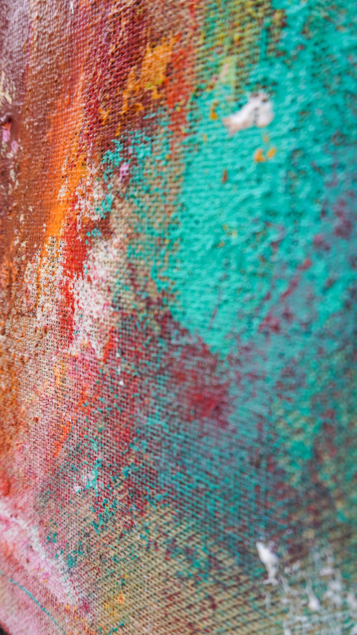 Hans Rauh - Landschaft Vase 6 - 90x100cm