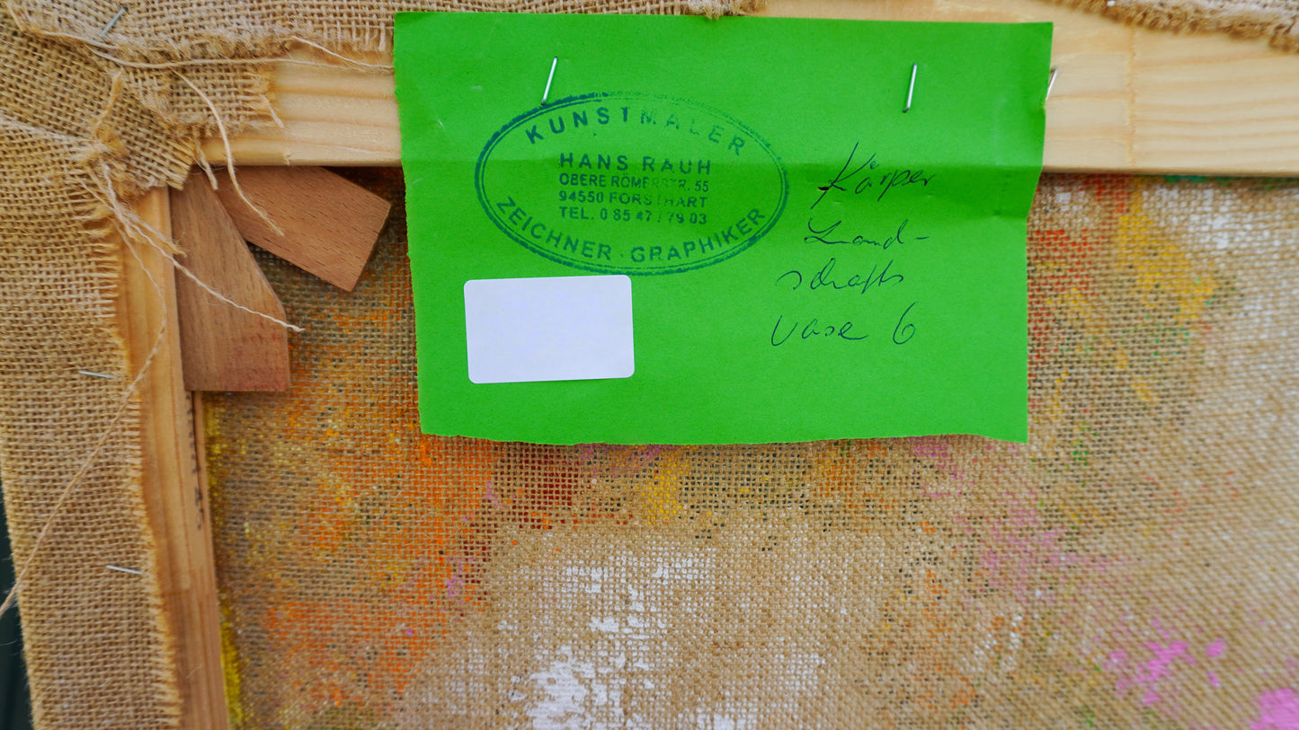 Hans Rauh - Landschaft Vase 6 - 90x100cm