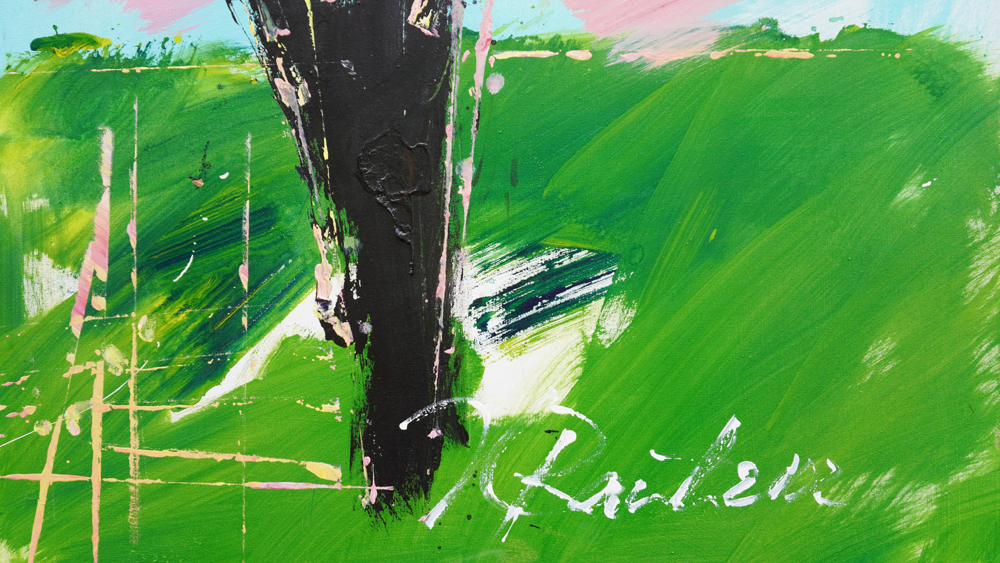 Hans Rauh - Frühlings-Lichtspiele 69 - 90x100cm