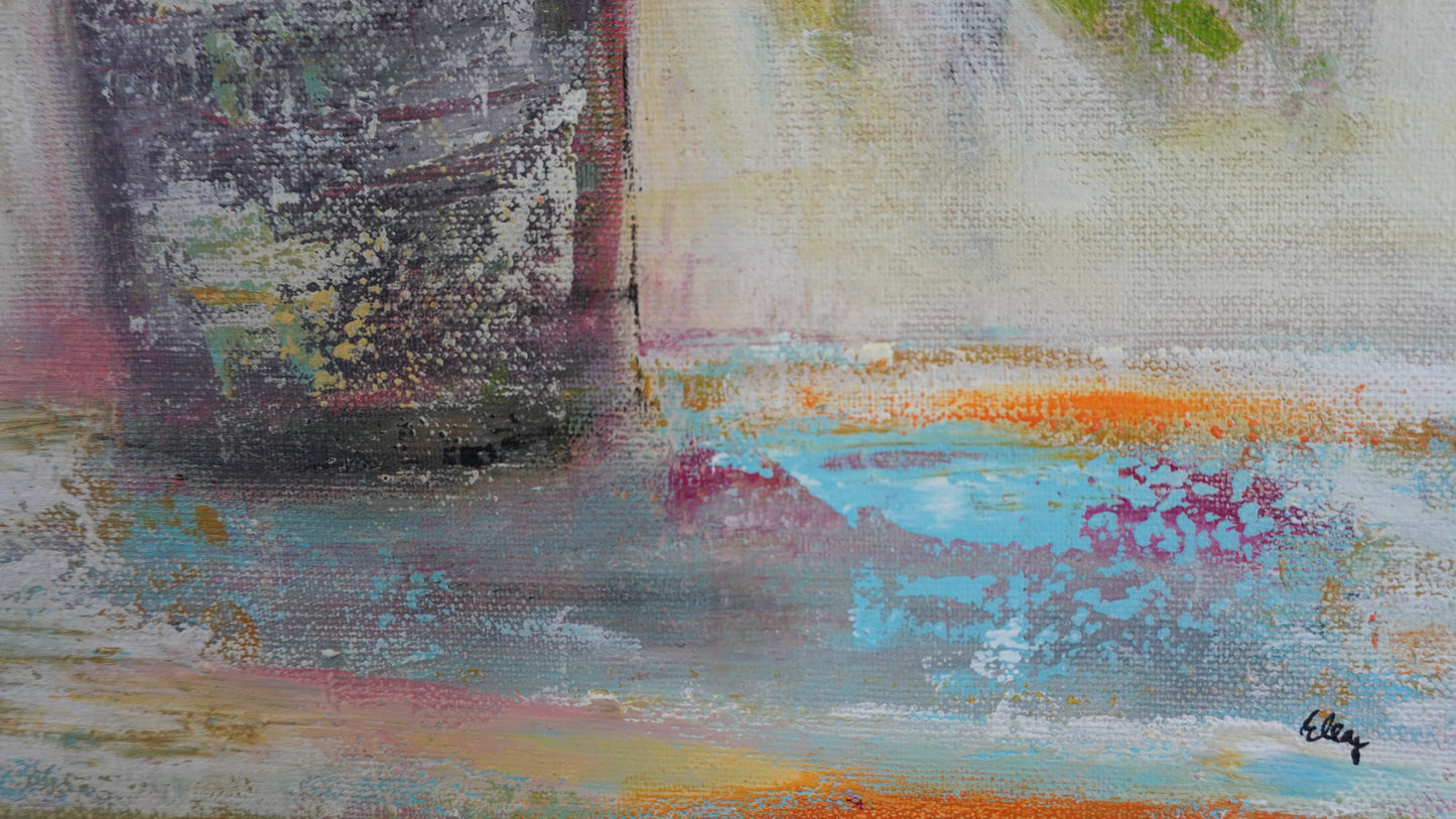 Ella Jaß - Abstrakt Roses 2024 - 40x50cm