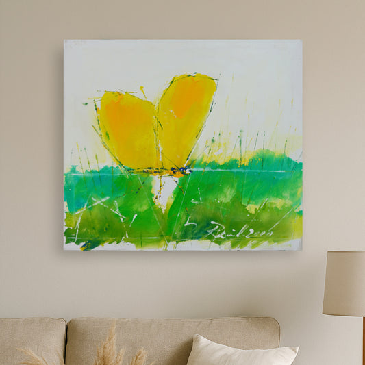 Hans Rauh - Frühlings Lichtspiele 33 - 100x90cm