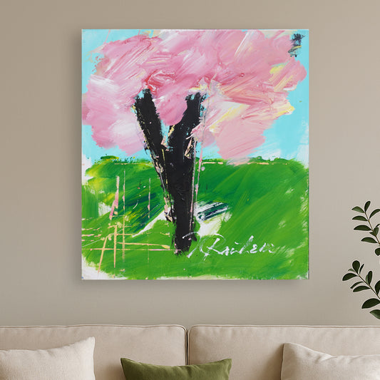 Hans Rauh - Frühlings-Lichtspiele 69 - 90x100cm