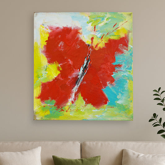 Hans Rauh - Schmetterling 15 - 90x100cm