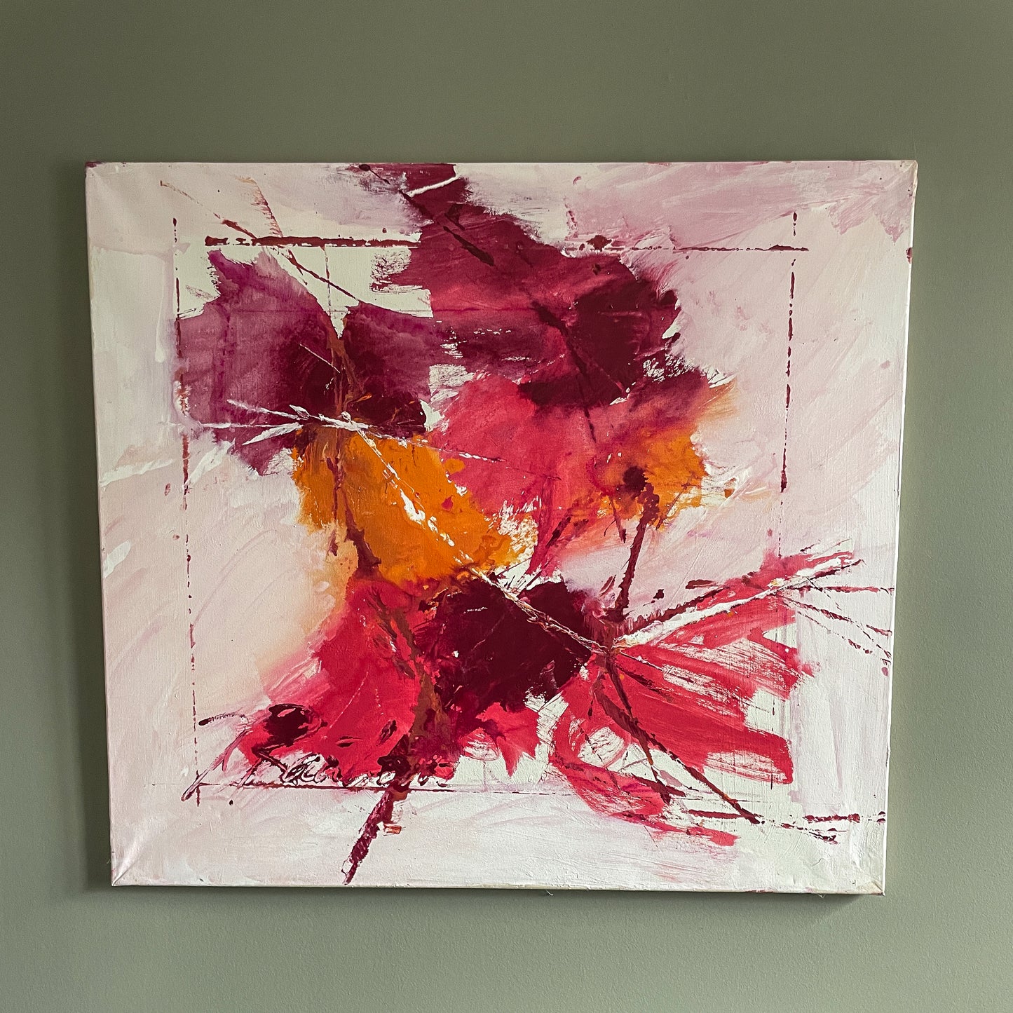 Hans Rauh  - 90x100cm