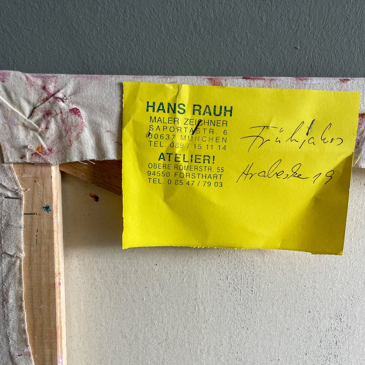 Hans Rauh  - 90x100cm