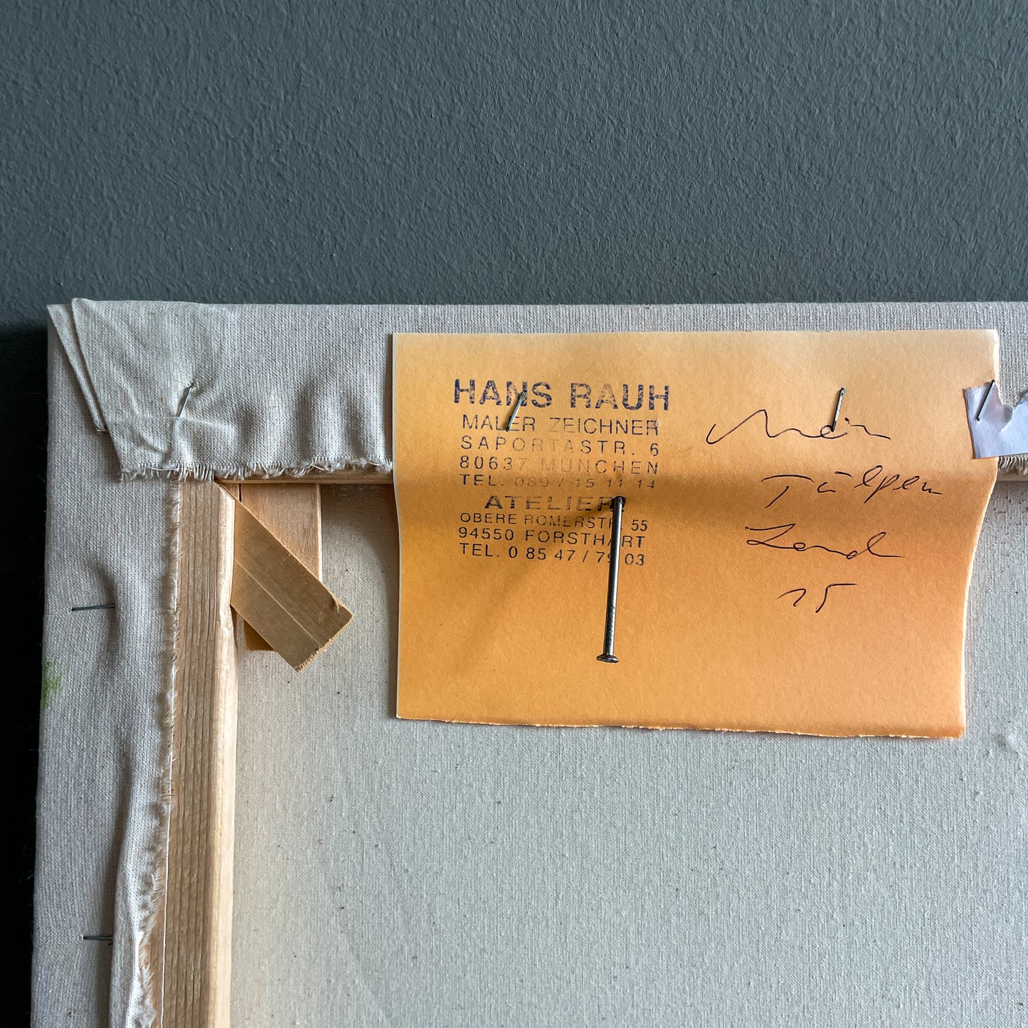 Hans Rauh - 90x100cm